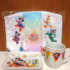 東京ディズニーリゾート40周年　スーベニア3点セット