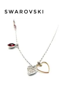 SWAROVSKI Duo Heart Small ネックレス スワロフスキー