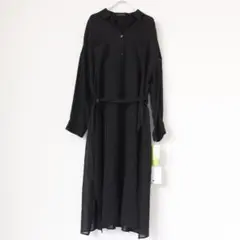 【新品タグ付き】DAMA collection 2wayシアーワンピース L
