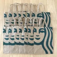 【14枚セット】Starbucks スターバックス ショップ袋 ショッパー