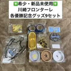 ❇️希少・新品未使用❇️川崎フロンターレ　各優勝記念グッズ9セット