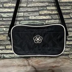 クレイサスCLATHAS キルティングショルダーバッグ ブラック