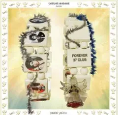 Bazo1199 forever 27 club ブレスレット White 1本 - メルカリ