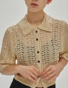 超美品　todayful Lace Knit Shirts タグ付きのサムネイル