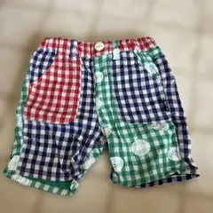BIT'Z チェックハーフパンツ　80のサムネイル