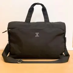 【大容量】anelloGRANDE ボストンバッグ ブラック アネログランデ 黒