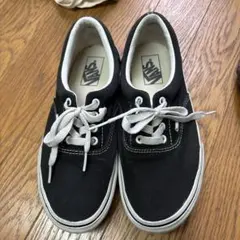 VANS ブラック ローカット スニーカー