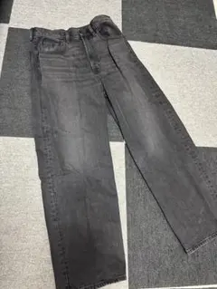 GU ブラックデニムパンツ