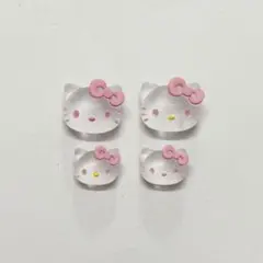 サンリオ日焼けキティネイルパーツマットピンクリボンハートキラキラ