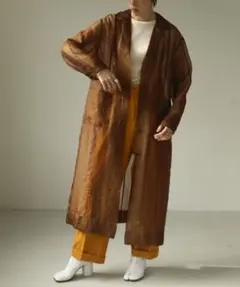 トゥデイフル シアーシャツガウン