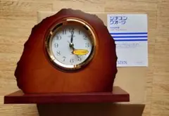 【新品未使用】CITIZEN 年輪 カエデ材 置時計 4SG661-006