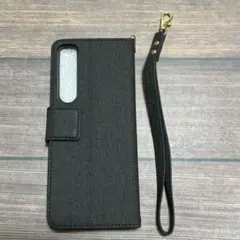 Xperia 1 IV 5G 手帳型ケース ブラック