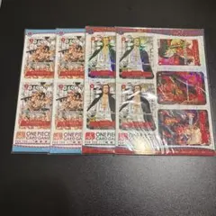 ワンピースカード ミニカード 最強ジャンプ4月号 5月号付録 未開封品 2セット