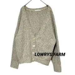 ローリーズファーム LOWRYS FARM カーディガン Vネック 羽織り【F】