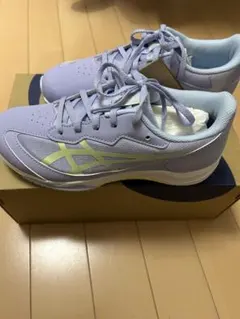 【新品】【未使用】asics 薄紫 スニーカー 22.5cm