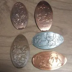 東京ディズニーランド スーベニア メダル セット