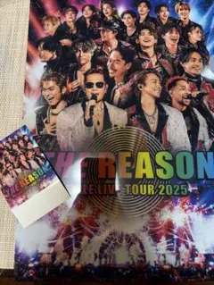 EXILE　THE REASON クリアファイル　シール