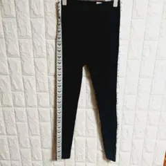 ROXY（ロキシー）サイドロゴ　レギンス　黒　S　㉗のサムネイル