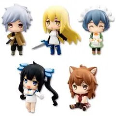 【希少】みんなのくじ ダンまち 女神たちの宴 G賞 デフォルメフィギュア 全5種 希少】みんなのくじ ダンまち 女神たちの宴 G賞 デフォルメフィギュア