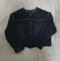 MY LITTLE WONDER ダークデニムジャケット 130