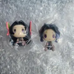 鬼滅の刃　一番くじ〜雷の兄弟〜D賞ちょこのっこフィギュア　胡蝶カナエ・胡蝶しのぶ