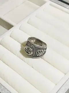 ヴィンテージリングsilver925　アメカジ　カレッジリング