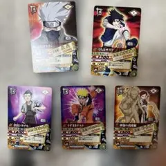 NARUTO ナルティメットミッション まとめ売り NARUTO ナルティメットミッション カードダス4枚セット - メルカリ