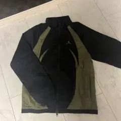 Jordan ウォームアップジャケット M 黒 オリーブ ナイキ バスケ