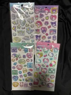 新品！ポップデコパーティー サンリオ シール　4枚
