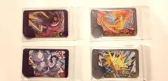 ポケモンフレンダピック4枚セット ミュウツー ゲンガー ファイアー　サンダー