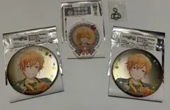 プロセカ　東雲 彰人　バースデー 缶バッジ / ロゼット風アクリルチャーム