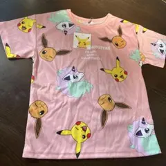 【新品】ポケモン★半袖Tシャツ★ピカチュウ ★イーブイ★ガラルポニータ★130