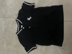 黒のポロシャツ 100 キッズ　ベビー　黒