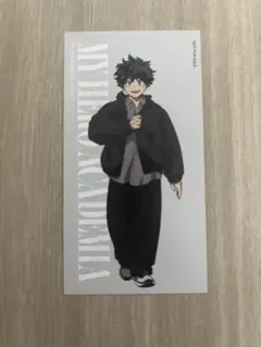 ヒロアカ　ベースヤード　トーキョー　特典　オリジナル　アートカード　緑谷出久