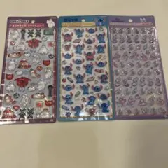 ボンボンドロップシール ディズニー ベイマックス スティッチ ヤングオイスター