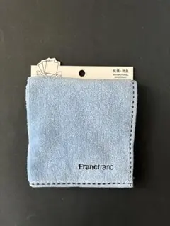 【Francfranc】 タオルハンカチ 水色のサムネイル