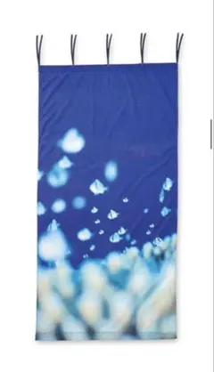 海中の光を表現したカーテン 約90cm x 約180cm