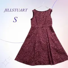 【美品】ジルスチュアート／総レース ノースリーブワンピース