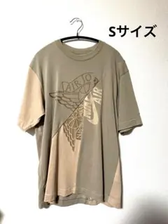 Travis Scott x Air Jordan Tシャツ　カーキ