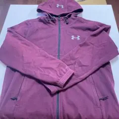 アンダーアーマー　パーカー　紫