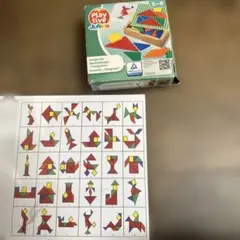 Playtive JUNIOR 木製タングラム 知育玩具