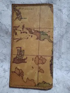 Prima classe プリマ クラッセ 世界地図デザイン 小物入れ ケース