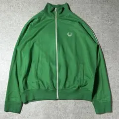 FRED PERRY トラックジャケット 緑 L ポルトガル製