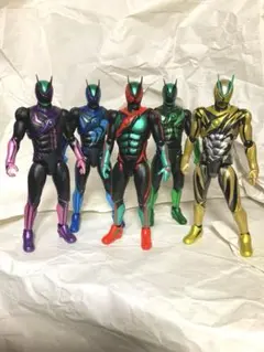 仮面ライダーアクションフィギュア　仮面ライダーゼッツ　5体セット⚠️箱無し