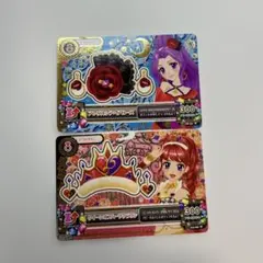アイカツカード　2枚セット　アクセサリー