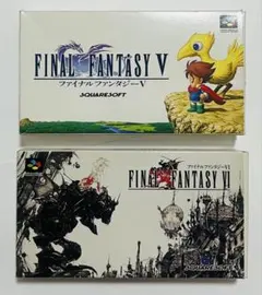 スーパーファミコン　ファイナルファンタジー　Ⅴ Ⅵ 2点セット