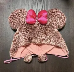 ディズニー ピンク ヒョウ柄 ファンキャップ