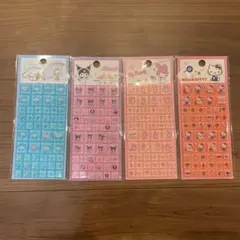 海外正規品　サンリオ　タイルシール 4枚