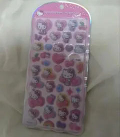 コットンパフィー シール キティ サンリオ 新品 ボンボンドロップ
