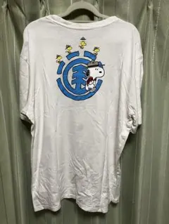 ELEMENT スヌーピー Tシャツ ホワイト
